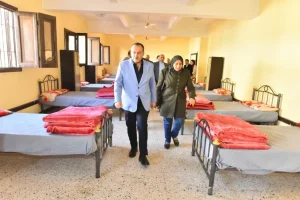 محافظ أسيوط يتفقد أعمال تطوير مدرسة التربية الفكرية المشتركة