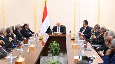 العليمي: القرارات الأخيرة أتت لضمان السيادة والاستقرار في اليمن