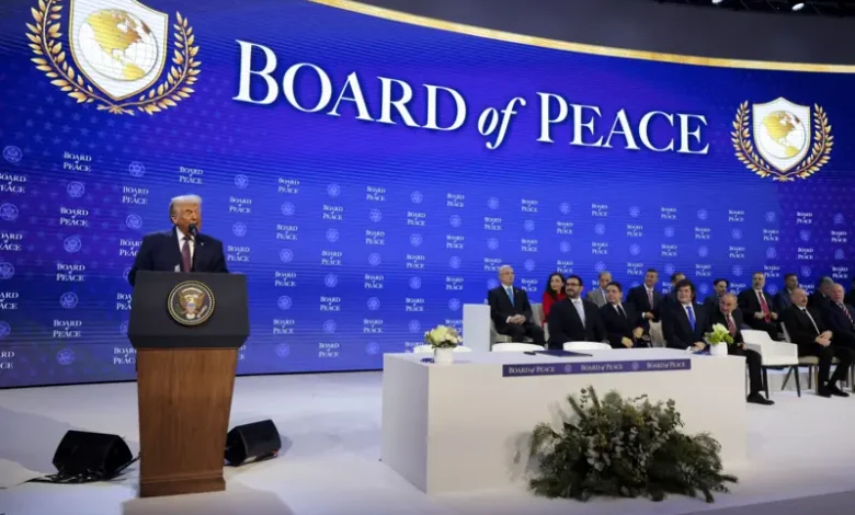 ترامب يعلن من دافوس إطلاق مجلس السلام في غزة وبداية مرحلة استقرار جديدة