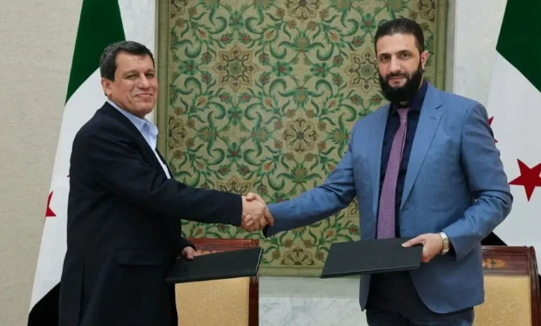 قيادة «قسد» في دمشق لبحث ملف الاندماج العسكري مع الحكومة السورية