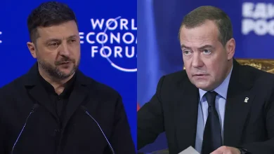 ميدفيديف: هجوم زيلينسكي على أوروبا كان يجب أن يُقابَل برد حازم