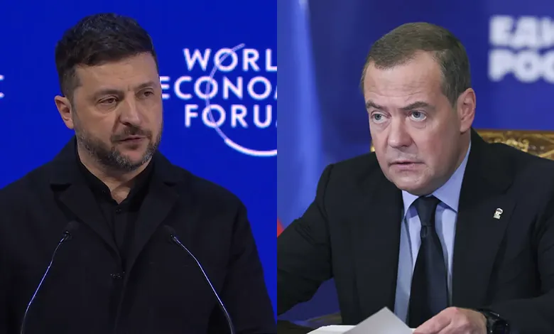 ميدفيديف: هجوم زيلينسكي على أوروبا كان يجب أن يُقابَل برد حازم