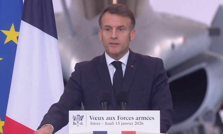 ماكرون: أوروبا بحاجة لتعزيز قدراتها العسكرية وضمان الحزم والسيادة