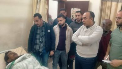 مصابي حادث انقلاب ميكروباص