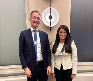 خلال اجتماعات دافوس.. المشاط تعقد أول لقاء مع المدير التنفيذي الجديد لبرنامج الأمم المتحدة الإنمائي