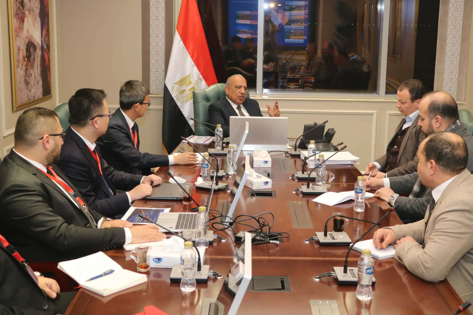 وزير الكهرباء يبحث مع “SANY ” الصينية التعاون فى تصنيع توربينات الرياح ونقل وتوطين التكنولوجيا