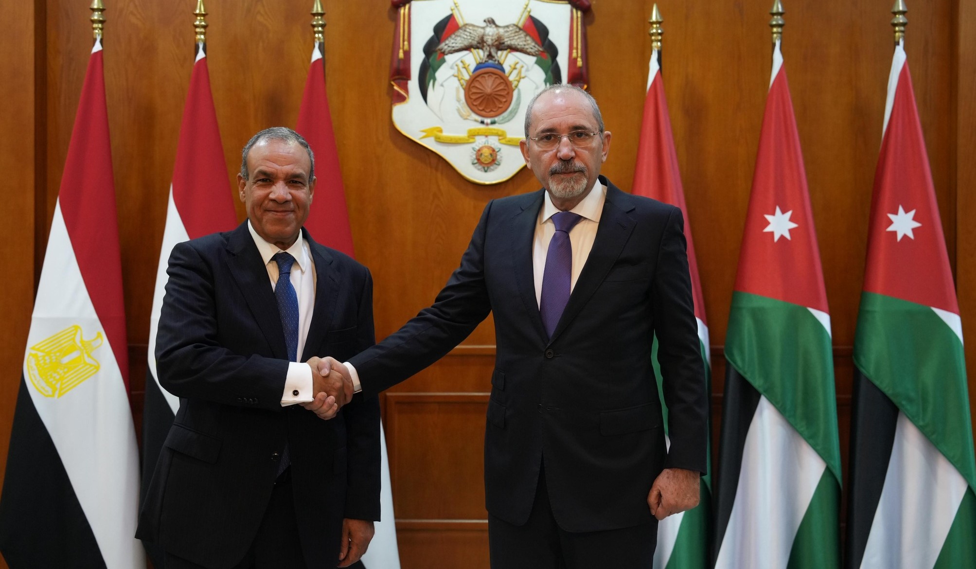 اجتماع مصري أردني حول غزة ودعم خطة السلام الأميركية