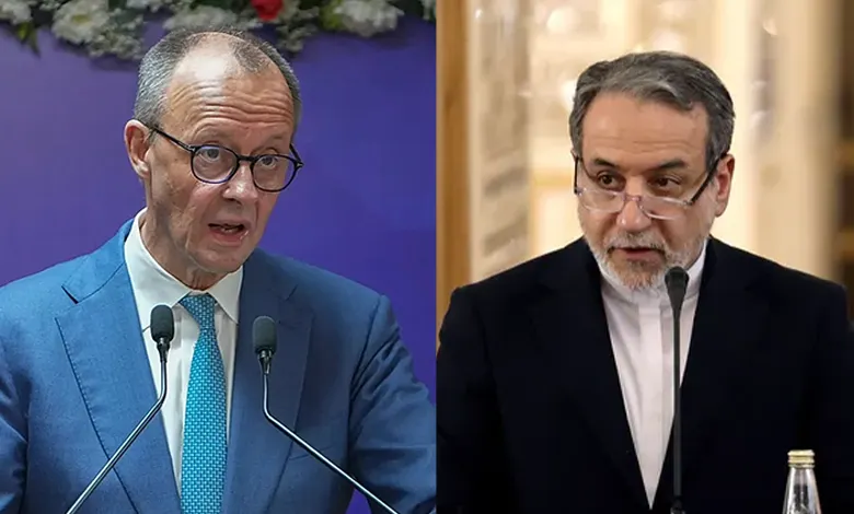 وزير الخارجية الإيراني  يهاجم المستشار الألماني «فريدريش ميرتس»