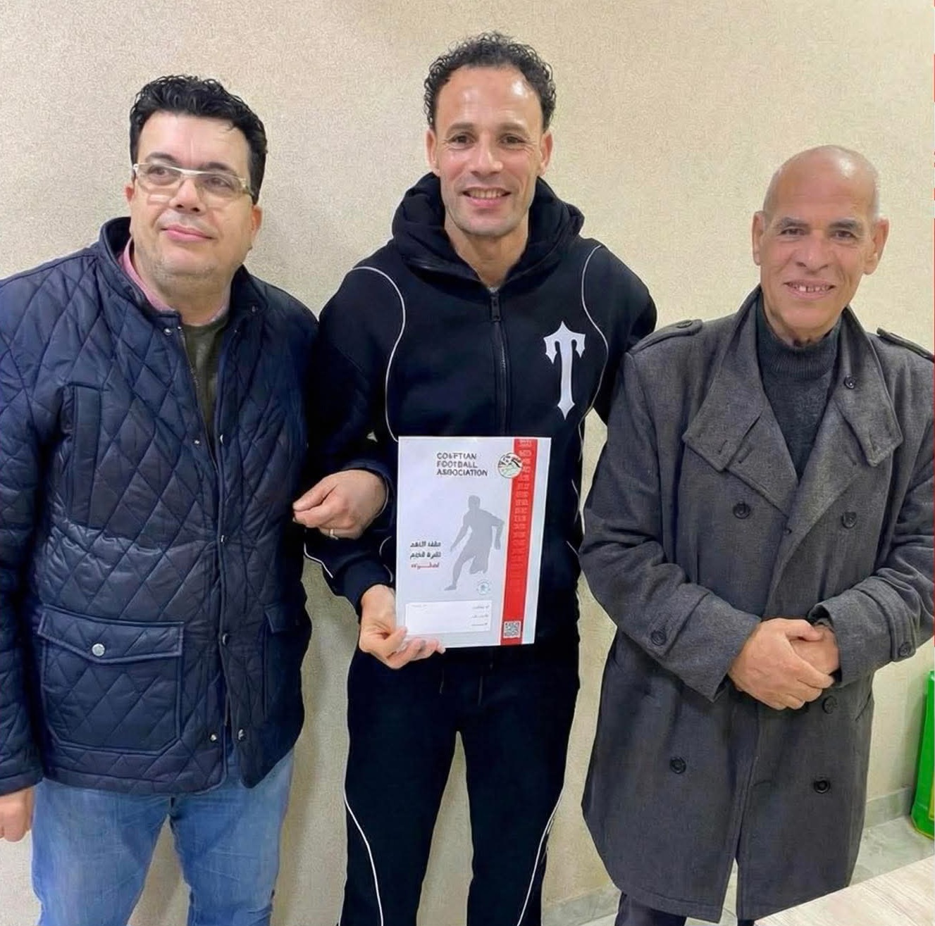 حسام باولو بعد توقؤعه عقود انتقاله لسمنود 