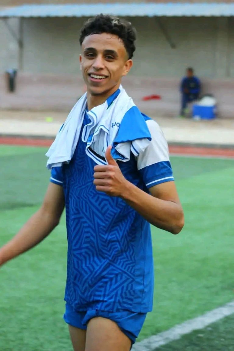 اللاعب لؤي الذي توفي اليوم