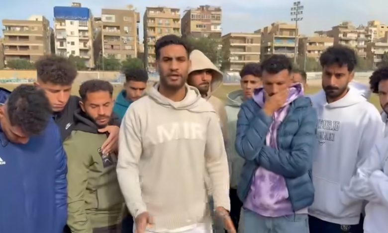 لاعبي فريق النصر