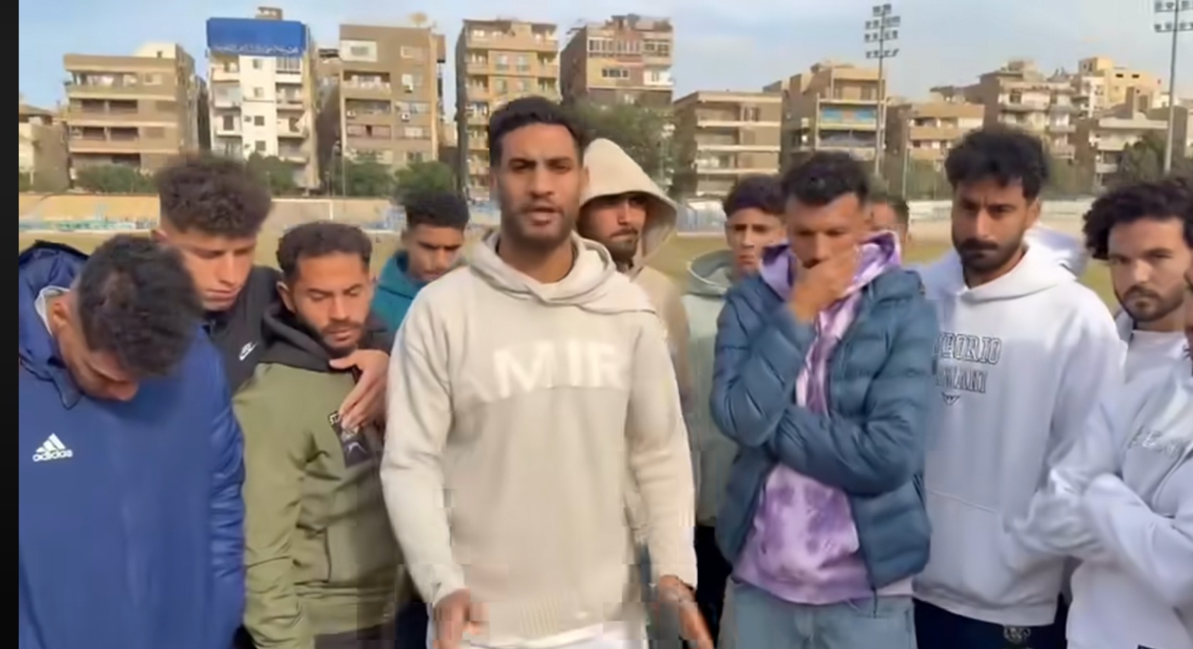 لاعبي فريق النصر تمتنع عن التدريبات بسبب وقف مستحاقاتهم