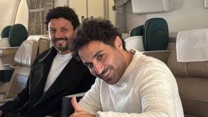 أحمد فهمي يشارك جمهوره لحظات مميزة مع حسام غالي