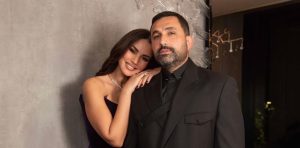 درة تبرز جمالها في سهرة خاصة برفقة زوجها