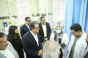 وزير الصحة يتفقد مستشفيات ومنشآت صحية بالمنوفية ويوجه بسرعة الانتهاء من المشروعات