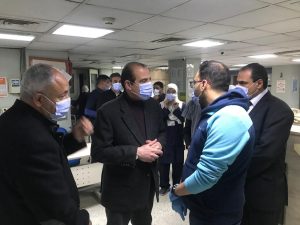 نائب وزير الصحة يتفقد منشآت طبية بالجيزة