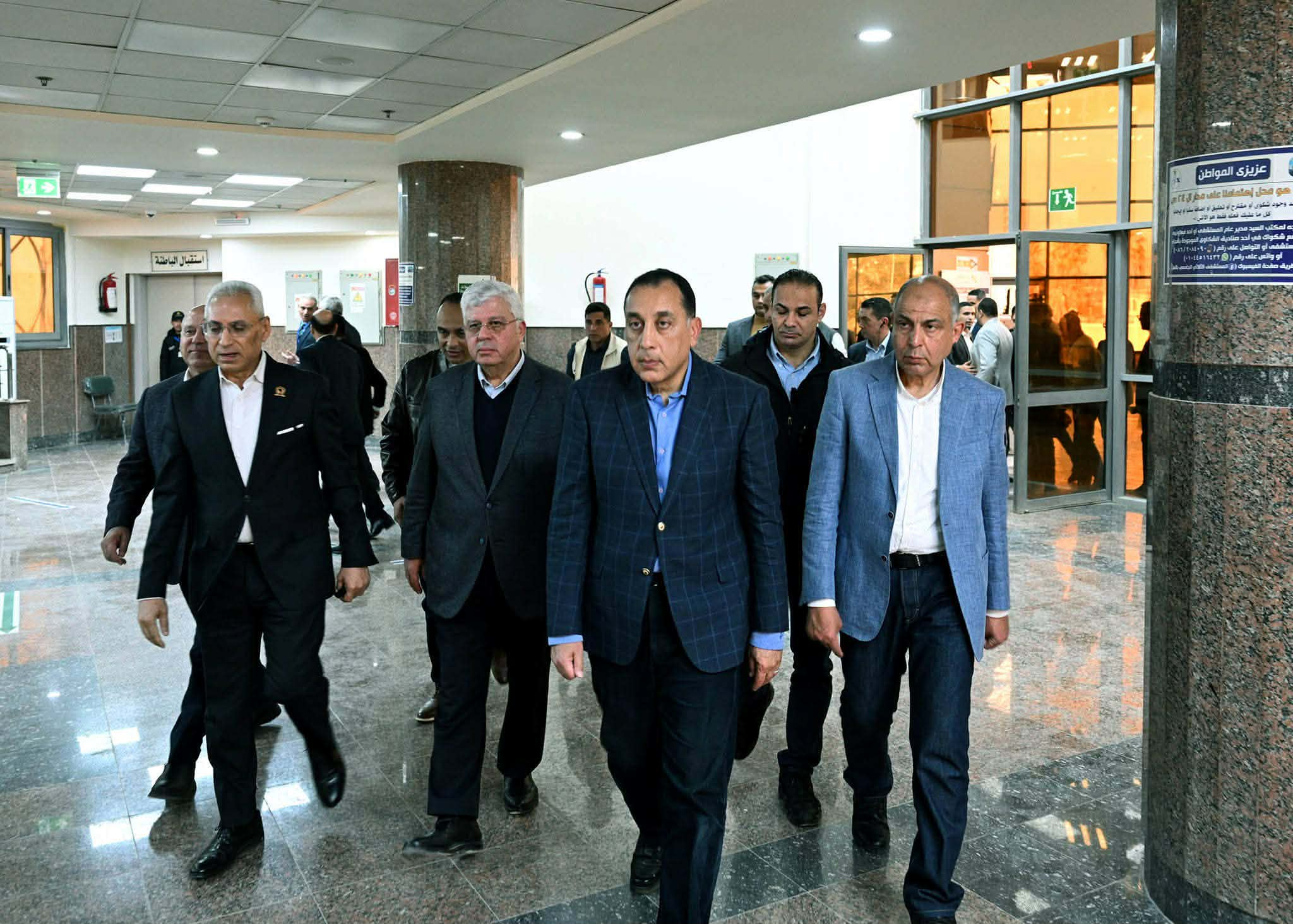 رئيس الوزراء يتفقد المستشفى الثلاثي الجامعي بالمنيا بعد بدء التشغيل التجريبي