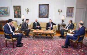 وزير الخارجية يلتقي الرئيس التنفيذي لشركة “سكاتك” النرويجية