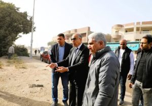 محافظ المنيا يتابع تطوير المدخل الشرقي وتوسعة ميدان القرداحي وفق رؤية حضارية شاملة