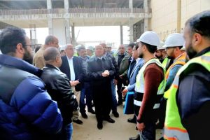 وزير النقل يتفقد مشروع القطار الكهربائي السريع من أكتوبر إلى برج العرب