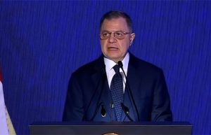 وزير الداخلية يلقي كلمة في احتفالات الذكرى الـ74 لمعركة الإسماعيلية بحضور الرئيس السيسي