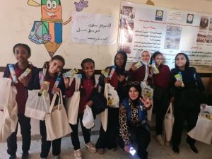 35 مدرسة ينفذون معسكرات التوعية الصحية