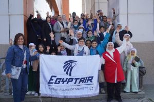 مصر للطيران تنظم احتفالية بعيد الطفولة لدعم أطفال مستشفى 57357
