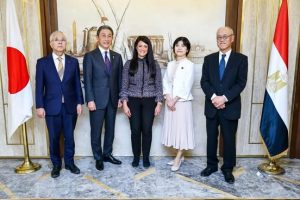 وزيرة التخطيط تستقبل وفدا من البرلمان الياباني في أول زيارة رسمية منذ 7 سنوت