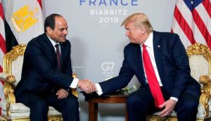 الرئيس السيسي يثمّن رسالة ترامب ويؤكد أهمية التعاون حول نهر النيل