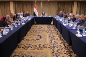 وزيرة التضامن تبحث مع مديري المديريات تطوير الخدمات المقدمة للمواطنين