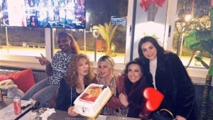 بوسي شلبي تحتفل بعيد ميلاد الفنانة نيللي عبر إنستجرام