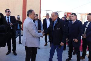 وزير الكهرباء ومحافظ الشرقية يتفقدان محطة محولات الزقازيق و يشهدان إطلاق التيار الكهربائي