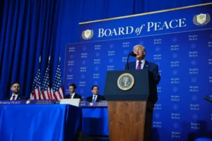 ترامب: مجلس السلام سيقود إعادة إعمار غزة ويجعلها آمنة ومزدهرة