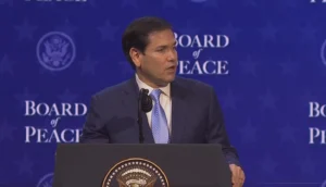 وزير الخارجية الأمريكية: واشنطن تقود رؤية استراتيجية لإعادة إعمار غزة