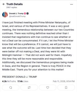 نتنياهو: أي اتفاق مع إيران يجب أن يشمل النووي والصواريخ