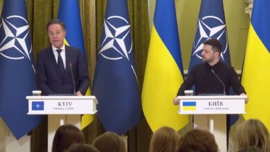 أوكرانيا تتعرض لهجوم باليستي روسي والناتو يؤكد دعمه الفوري