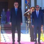 الرئيس السيسي يستقبل أردوغان بالقاهرة