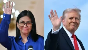 ترامب يشيد بالتعاون مع فنزويلا بعد غياب مادورو وتولي «ديلسي رودريجيز»