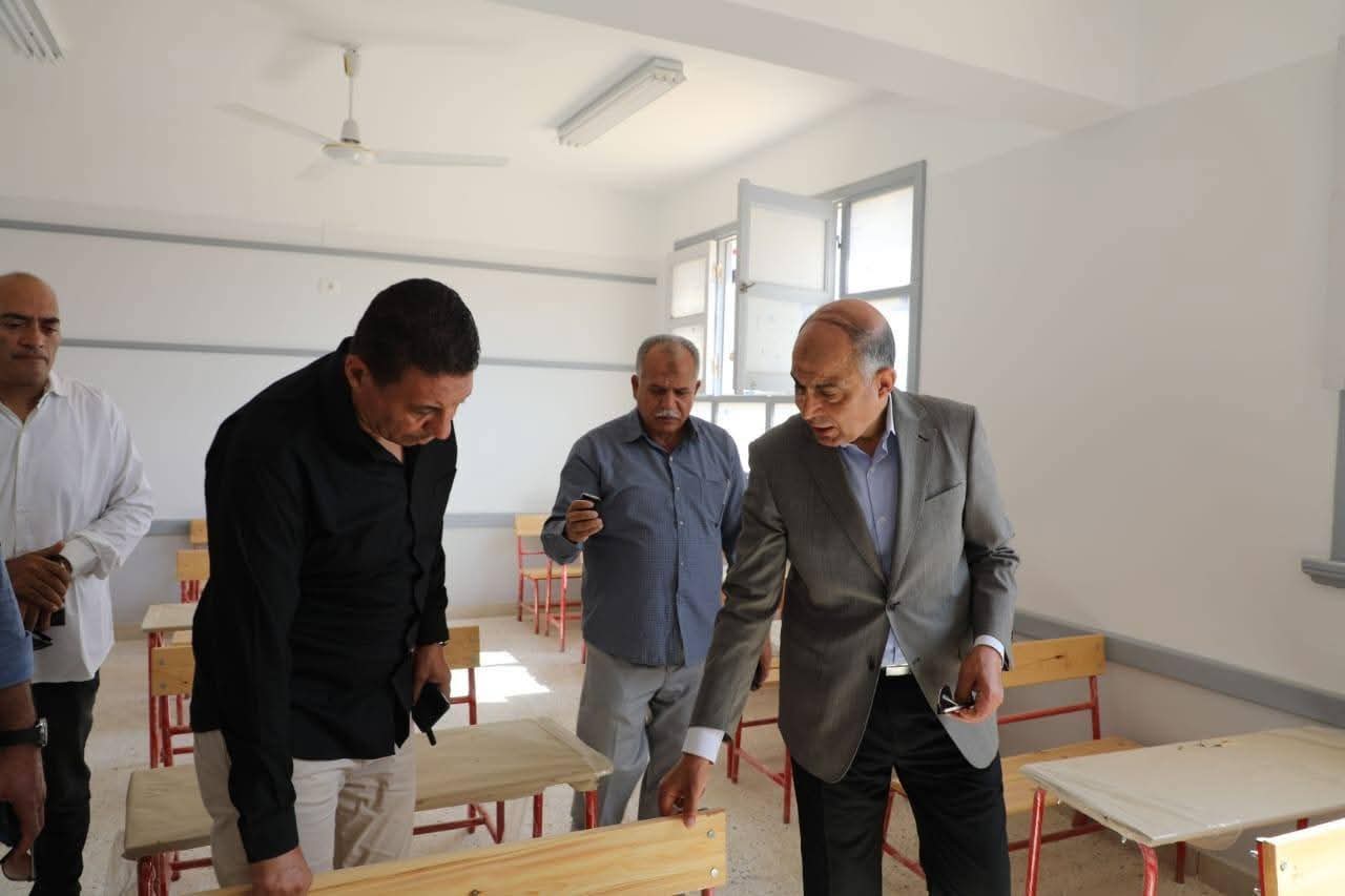 محافظ المنيا: نهضة إنشائية كبرى بقطاع الأبنية التعليمية لتطوير البيئة المدرسية