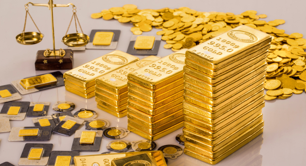 السبائك والعملات الذهبية بـ«الحجز»