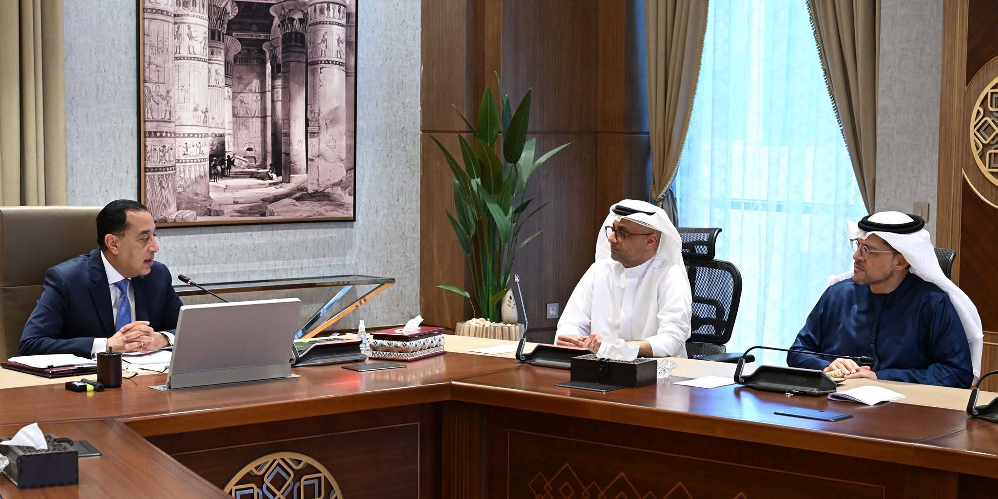 مدبولي يطلع على موقف مشروع “رأس الحكمة”