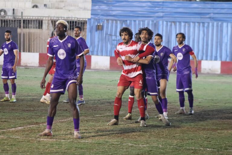 مباراة بلدية المحلة و المصرية للإتصالات