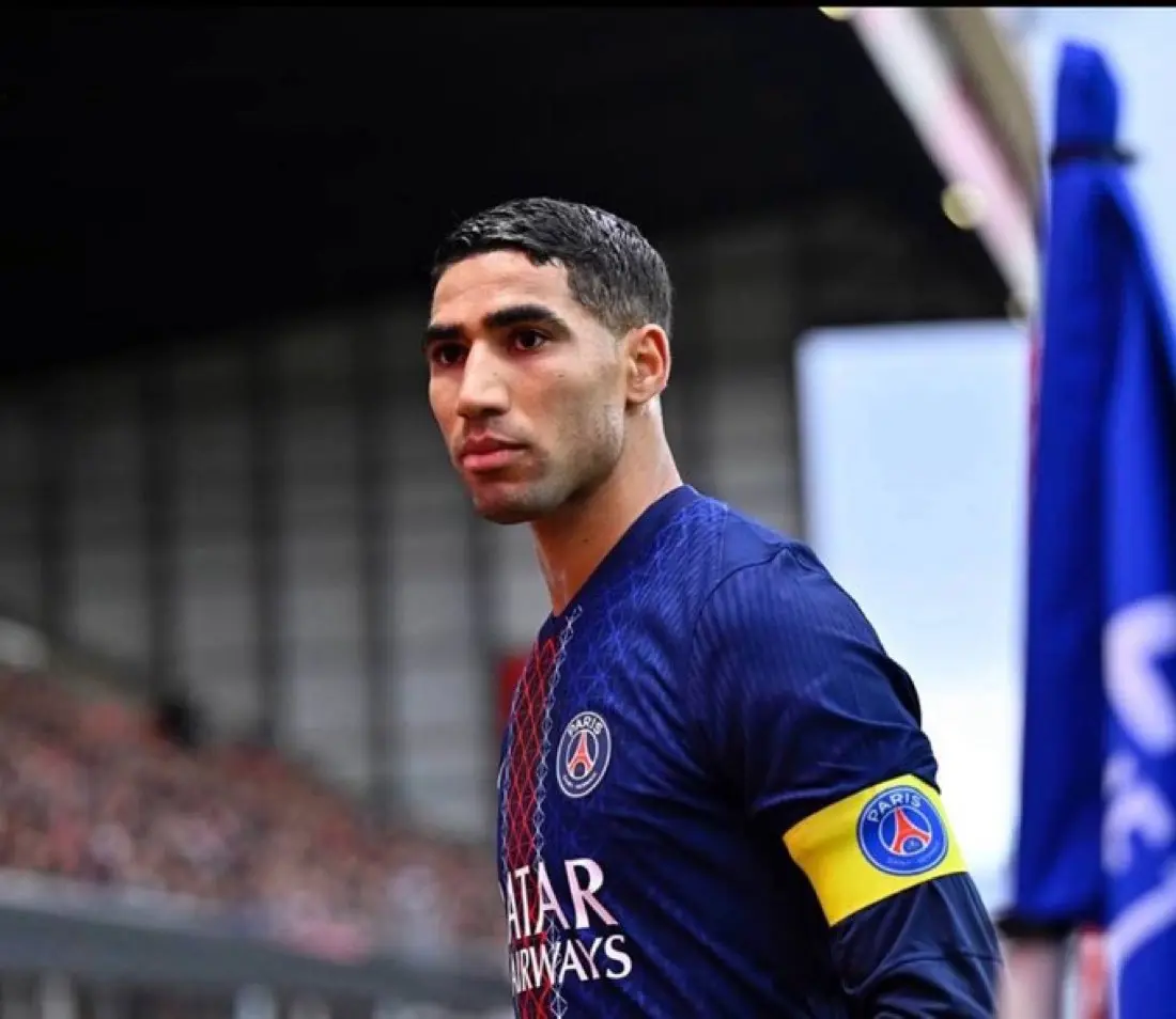 إحالة لاعب المنتخب المغربي أشرف حكيمي للمحاكمة