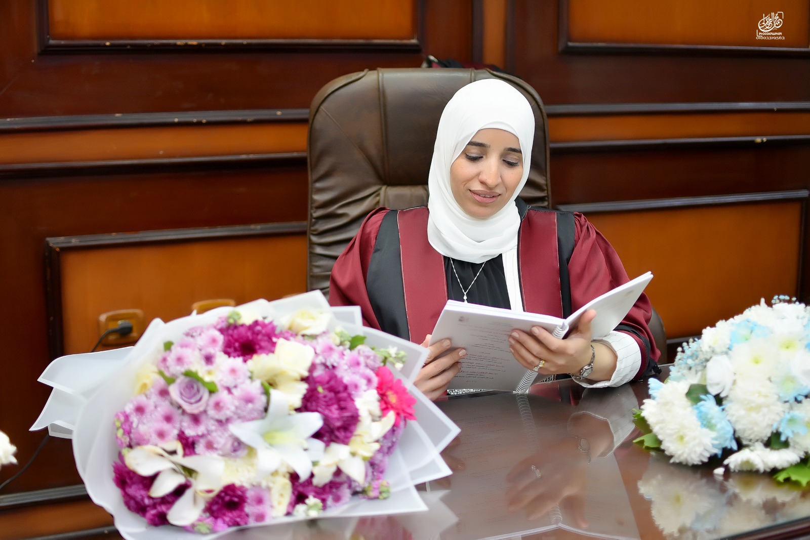 دكتوراة بمرتبة الشرف للباحثة رباب الشرشابي حول البدائل الطبيعية لمكافحة الطفيليات