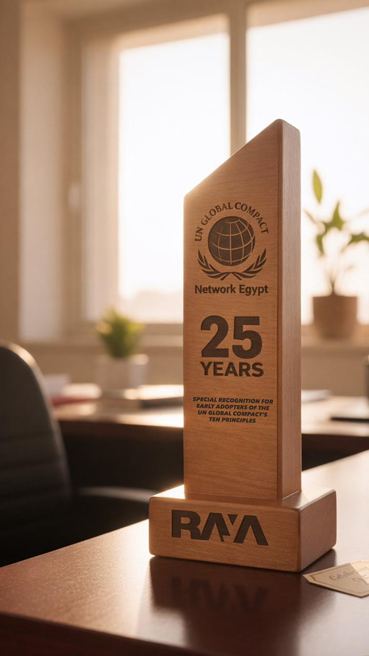 Raya Holding Recognized as Early Adopter at UN Global Compact 25th Anniversary in Egypt