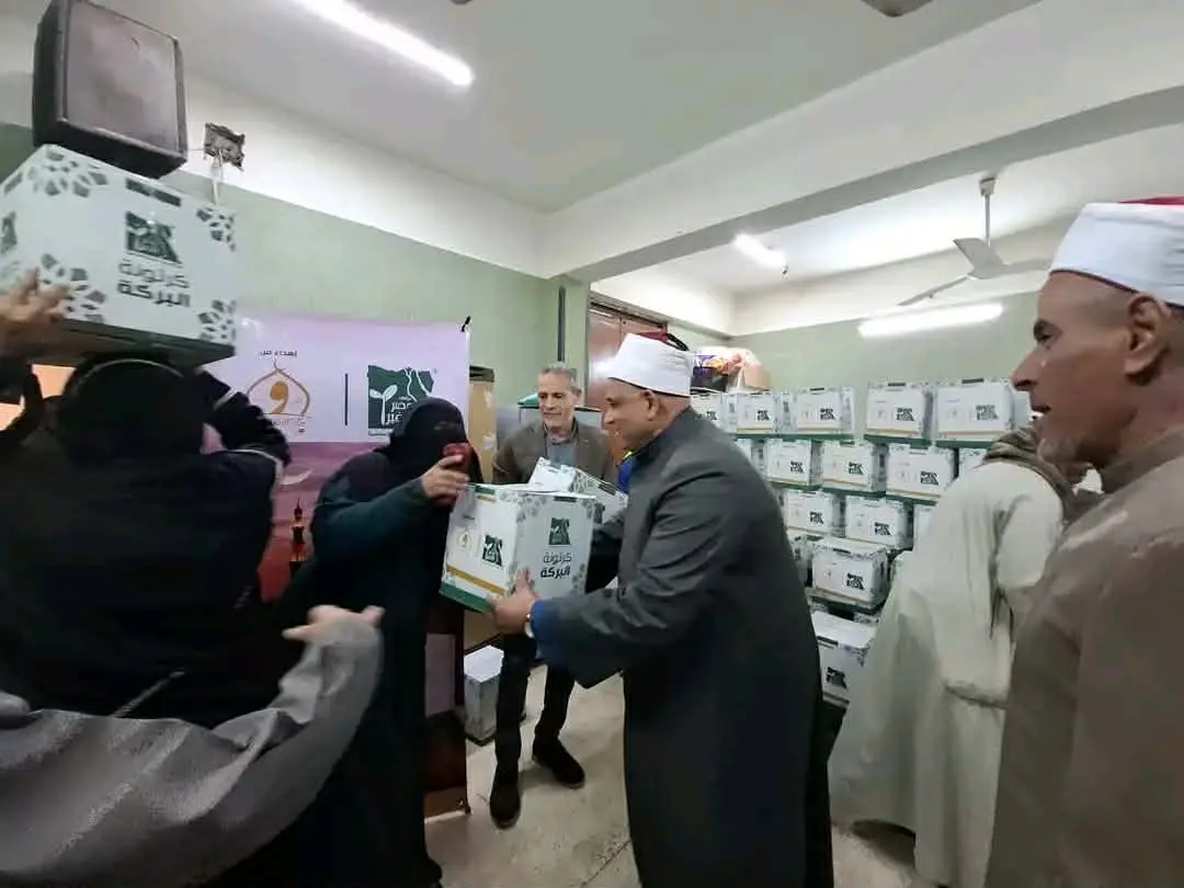 بعدد 7500 كرتونة..أوقاف أسيوط تبدأ توزيع كراتين رمضان للأسر الأولى بالرعاية 