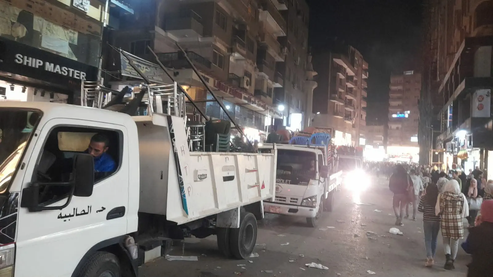 بعد الخناقة المنتشرة على المواقع .. استجابة فورية من محافظة الجيزة ورفع الإشغالات بالعريش