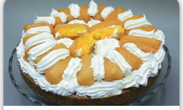 بلح الشام بالكريمة والبسبوسة بمذاق وشكل شهي ولذيذ