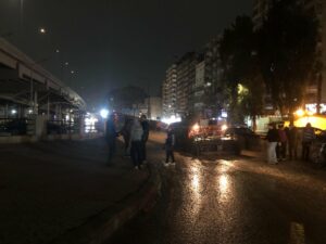 جولة تفقدية لمحافظ الجيزة لرفع كفاءة مطلع كوبري أرض اللواء بالعجوزة 