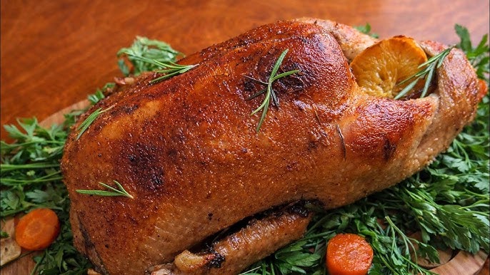 استعدادا لشهر رمضان..إليكم أفضل طريقة لعمل البط بالبرتقال